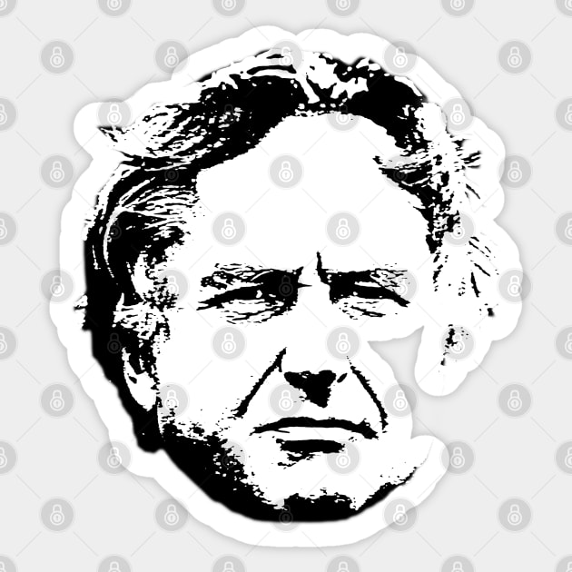Richard Dawkins Sticker by PlanetJoe